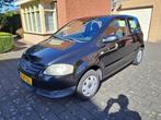 Volkswagen Fox 1.4 55KW 2007 Zwart, Auto's, Voorwielaandrijving, 15 km/l, 4 stoelen, Zwart