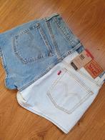 Nieuwe Levis Levi 501 2-kleurig maat 27 short korte broek, Kleding | Dames, Spijkerbroeken en Jeans, Ophalen of Verzenden