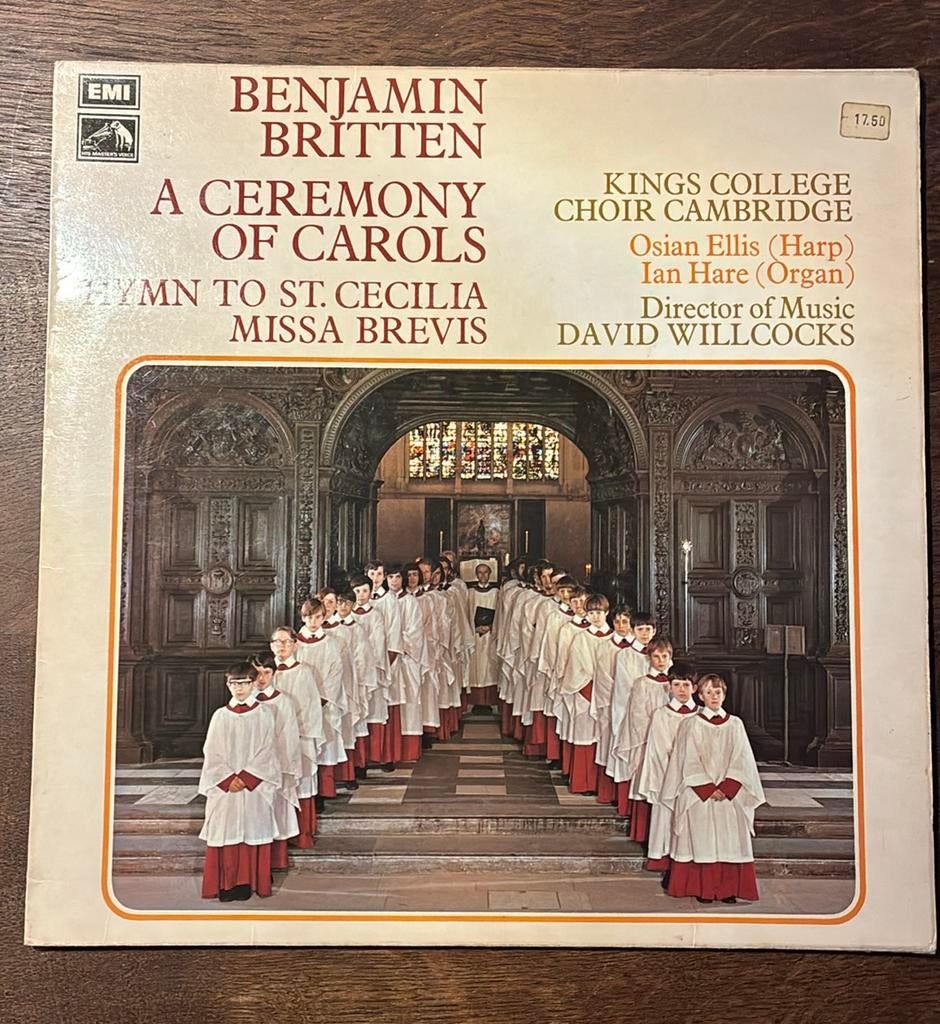 Benjamin Britten - a ceremony of carols, Gebruikt, Ophalen of Verzenden, 12 inch, Barok