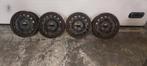 Set stalen velgen 5x110 ET48 naaf 67,0 golf 5  scirocco seat, Ophalen of Verzenden