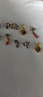 Zilveren Disney bedels gemerkt 925  zie foto, Pandora, Ophalen of Verzenden, Zo goed als nieuw, 4 bedels of meer