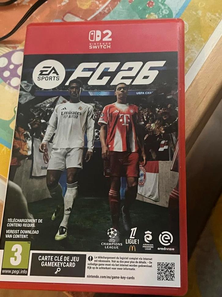FC 26 Nintendo Switch 2 - Voetbalgame (NIEUW), Spelcomputers en Games, Games | Nintendo Switch, Nieuw, Sport, 1 speler, Vanaf 3 jaar