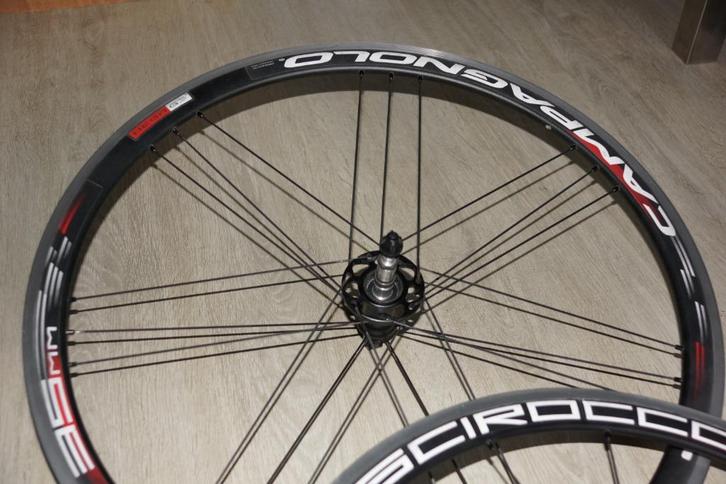 Campagnolo Scirocco wielset in bijna nieuwstaat, Fietsen en Brommers, Fietsonderdelen, Zo goed als nieuw, Racefiets, Frame, Ophalen of Verzenden