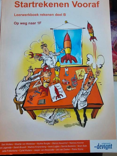 Leerwerkboek - startrekenen - 1F, 2F, Boeken, Schoolboeken, Zo goed als nieuw, Nederlands, Overige niveaus, Ophalen of Verzenden