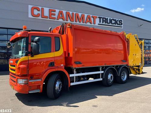 Scania P 280 Geesink 20m³ Manual gearbox (bj 2009), Auto's, Vrachtwagens, Te koop, ABS, Achteruitrijcamera, Airconditioning, Cruise Control