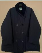 Vintage gewatteerde jas - United Colors of Benetton mt L, Kleding | Dames, Blauw, Benetton, Maat 42/44 (L), Ophalen of Verzenden