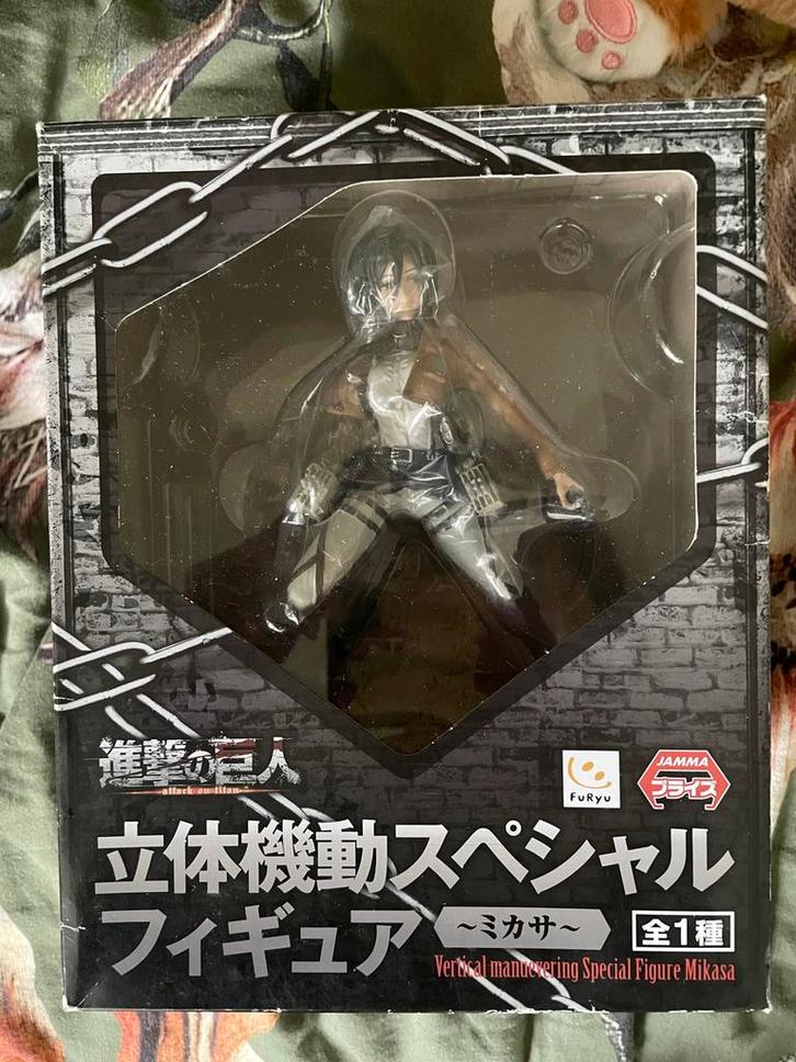 Attack on Titan Mikasa Figuur, Kinderen en Baby's, Speelgoed | Actiefiguren, Gebruikt, Ophalen of Verzenden
