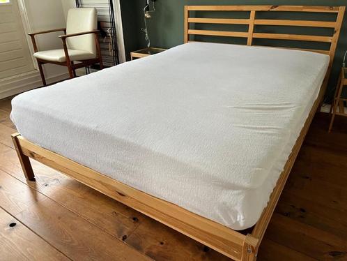 IKEA bed 140x200 - Tarva frame + Lonset lattenbodem + matras, Huis en Inrichting, Slaapkamer | Bedden, Gebruikt, Tweepersoons