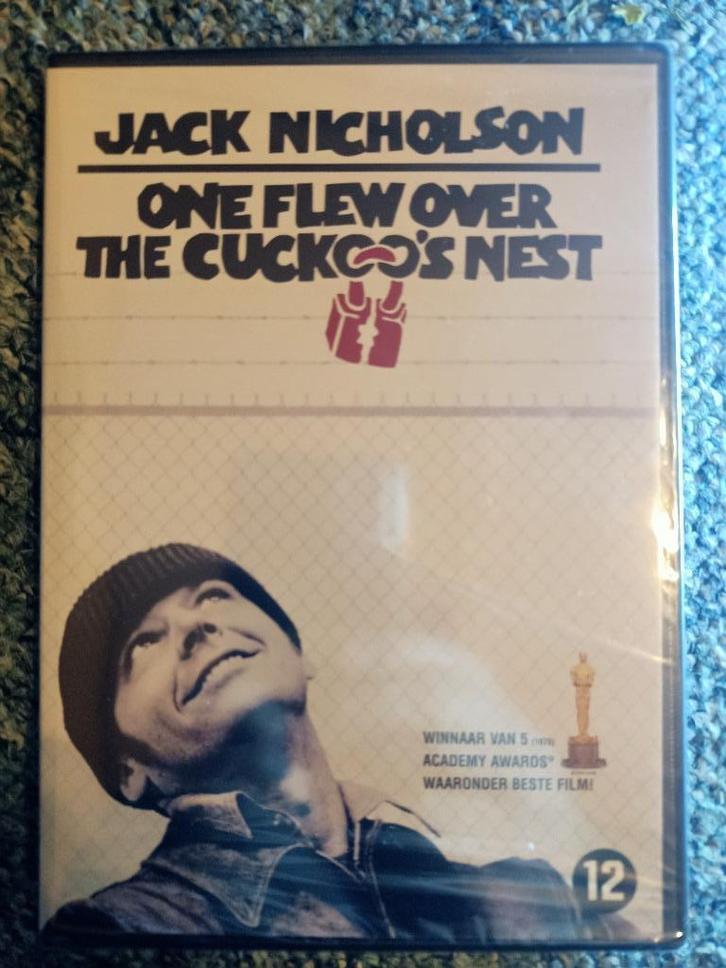 One flew over the cuckoo's nest IMDb 8.7 Jack Nicholson, Cd's en Dvd's, Dvd's | Klassiekers, Zo goed als nieuw, Actie en Avontuur