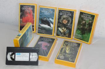 GEZOCHT: National Geographic VHS videoserie, specifieke nrs. beschikbaar voor biedingen