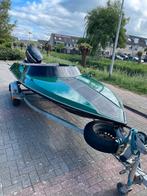 Piranha bagheera met evinrude 75pk e-tec speedboot, 70 tot 120 pk, Ophalen of Verzenden, Zo goed als nieuw, 3 tot 6 meter