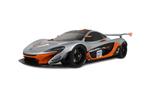 GT Spirit 1:8 MCLaren P1 GTR grijs oranje 2014 incl showcase, Ophalen, -, Nieuw, 1:5 t/m 1:8