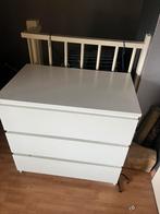 Ikea malm lade kast wit, Ophalen, 50 tot 100 cm, 3 of 4 laden, Minder dan 100 cm