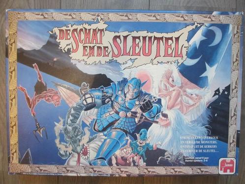 De Schat en de Sleutel - competitief fantasie-bordspel, Hobby en Vrije tijd, Gezelschapsspellen | Bordspellen, Gebruikt, Een of twee spelers