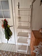 Witte IKEA Hjälmaren planken/kast, Ophalen, 200 cm of meer, Zo goed als nieuw, Minder dan 150 cm