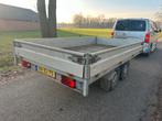 Plateau aanhanger tandemasser !!, Ophalen of Verzenden, Zo goed als nieuw