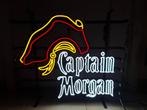 Authentieke lichtreclame Captain Morgan rum, Verzamelen, Ophalen of Verzenden, Nieuw, Lichtbak of (neon) lamp