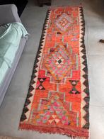 Vintage Geweven Tapijt, Gebruikt, 100 tot 150 cm, Crème, Ophalen of Verzenden