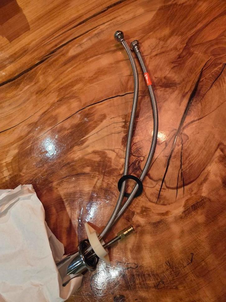 Grohe Minta Keukenkraan Hoog L-uitloop Chrome kleur, Doe-het-zelf en Verbouw, Sanitair, Gebruikt, Kraan, Chroom, Rvs, Ophalen of Verzenden