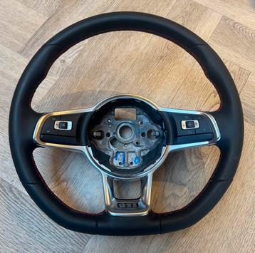 VW Up! GTI stuur Multifunctioneel Leder Rode stiksel NIEUW! beschikbaar voor biedingen