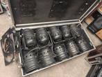 Par 64 spots 1000w in flightcase, Ophalen, Gebruikt, Licht