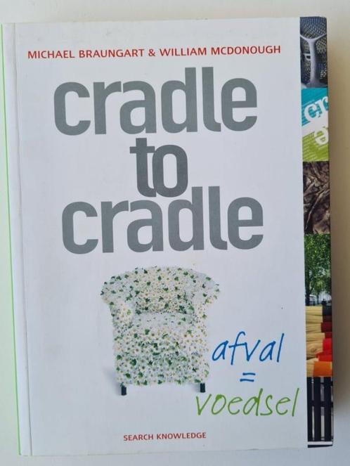Afval = Voedsel - Cradle to Cradle -Braungart en McDonoug, Boeken, Politiek en Maatschappij, Zo goed als nieuw, Maatschappij en Samenleving