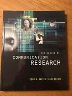 The Basics of Communication Research, Ophalen of Verzenden, Zo goed als nieuw, Niet van toepassing