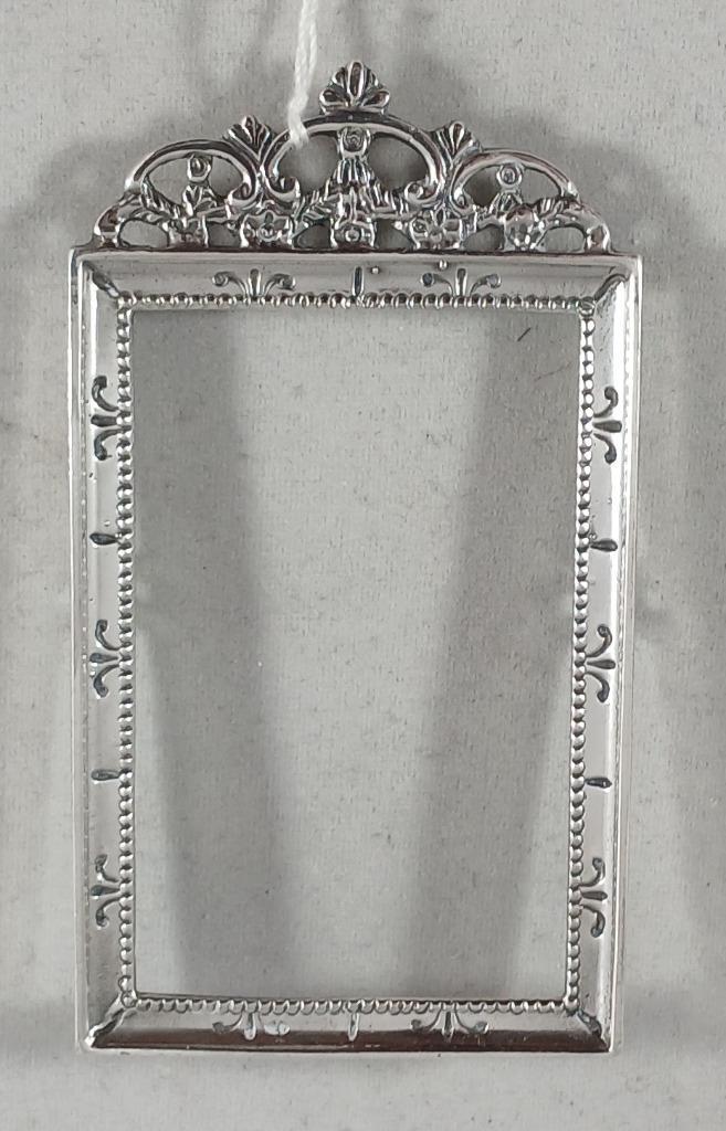 Zilveren fotolijst 39X58 antiek 835 zilver, Antiek en Kunst, Antiek | Goud en Zilver, Zilver, Ophalen of Verzenden