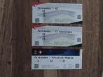 Feyenoord toegangsbewijzen 2x Beker 1x CL, Verzamelen, Verzenden, Zo goed als nieuw, Feyenoord, Overige typen