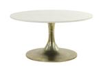 Light & Living Salontafel Rickerd wit Marmeren, Huis en Inrichting, Tafels | Salontafels, Ophalen, Overige materialen, 50 tot 100 cm