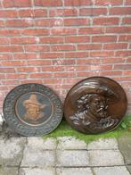 Peter Paul Rubens wandreliëf 2x, Antiek en Kunst, Ophalen, Koper