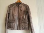 Leren jas goosecraft military 002 maat 40, Ophalen of Verzenden, Gedragen, Maat 38/40 (M), Groen