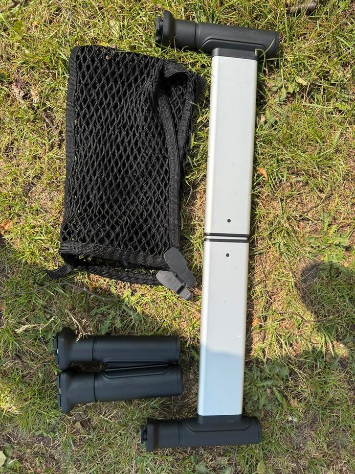 Audi/VAG bagage rail systeem met opbergtas. Complete set., Auto diversen, Bagagerekken, Zo goed als nieuw, Ophalen of Verzenden