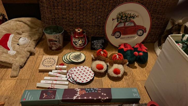 Kerst spullen items diversen ( zie andere advertenties!, Diversen, Kerst, Zo goed als nieuw, Ophalen of Verzenden