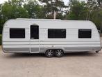 Tabbert Puccini 655 2012, Caravans en Kamperen, Dwarsbed, 6 tot 7 meter, Koelkast, Particulier