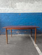 Vintage Deense teak eettafel 1960s /uitschuifbaar, Huis en Inrichting, Tafels | Eettafels, Ophalen, Deense design midcentury vintage retro teak