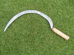 Sikkel - 50 cm snijvlak - made in France - 15,00 -, Ophalen of Verzenden, Gebruikt, Sikkel