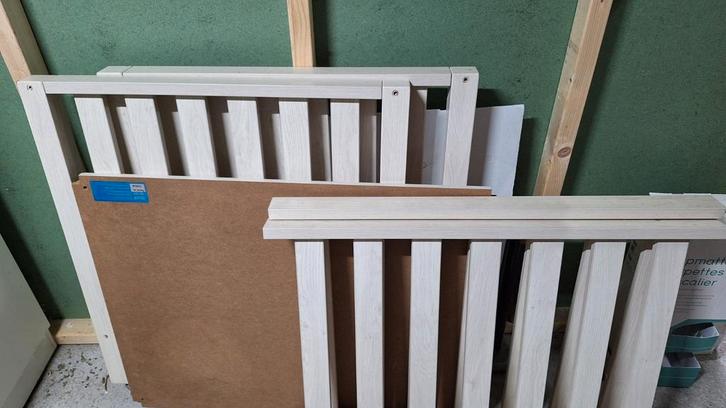 TWF box met lade en wieltjes, Kinderen en Baby's, Boxen, Gebruikt, In hoogte verstelbaar, Lade, Wieltjes, Ophalen