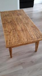 Eiken Salontafel, Ophalen, Gebruikt, 100 tot 150 cm, 50 tot 100 cm