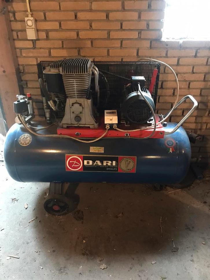 Dari zware compressor, Doe-het-zelf en Verbouw, Metalen, Gebruikt, Ophalen of Verzenden