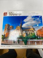 King Puzzel Notre Dame - 1000 stukjes, Ophalen of Verzenden, 500 t/m 1500 stukjes, Zo goed als nieuw, Legpuzzel
