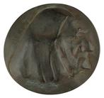 Jos Reniers - Penning VPK, 1986 : Franz Liszt, Postzegels en Munten, Penningen en Medailles, Verzenden, Brons, Nederland