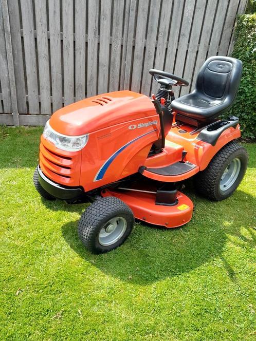 Degelijke zware Simplicity zitmaaier., Tuin en Terras, Zitmaaiers, Zo goed als nieuw, 90 tot 120 cm, Ophalen of Verzenden