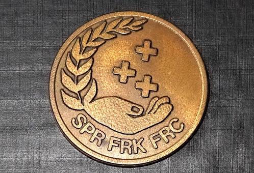 Penning 2e Europese EHBO competitie Finland 1988., Postzegels en Munten, Penningen en Medailles, Brons, Nederland, Ophalen of Verzenden