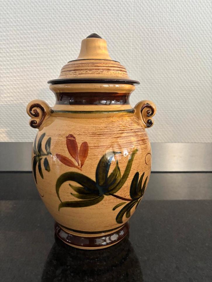 Vintage West Germany Scheurich keramische rumtopf., Antiek en Kunst, Antiek | Keramiek en Aardewerk, Ophalen of Verzenden