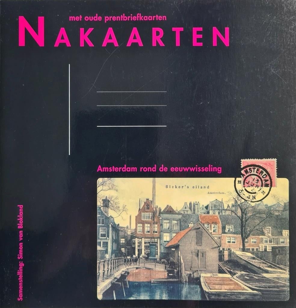 Nakaarten Amsterdam prentbriefkaarten rond de eeuwwisseling, Ophalen of Verzenden, 19e eeuw, Zo goed als nieuw