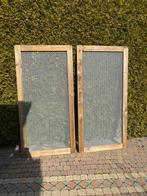 Afzetkaders met geperforeerde plaat 90cmx180cm, Doe-het-zelf en Verbouw, Platen en Panelen, Ophalen, Hout