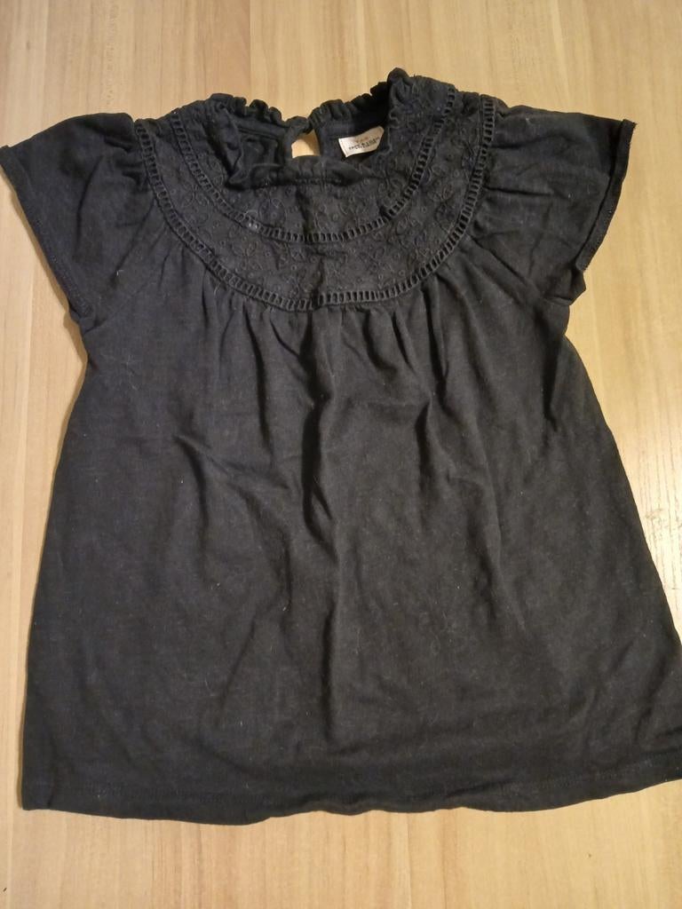 Zwart T-shirt Tape à l'Oeil - Maat 116, Ophalen of Verzenden, Zo goed als nieuw, Tape à l'Oeil, Meisje