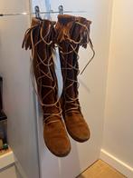 Minnetonka Lange suède laarzen, Hoge laarzen, Bruin, Ophalen of Verzenden, Gedragen