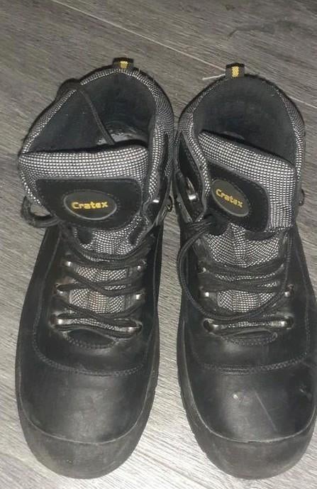 Cratax Werklaarzen Maat 45 - Zwart, Cratax, Zwart, Ophalen of Verzenden, Werkschoenen